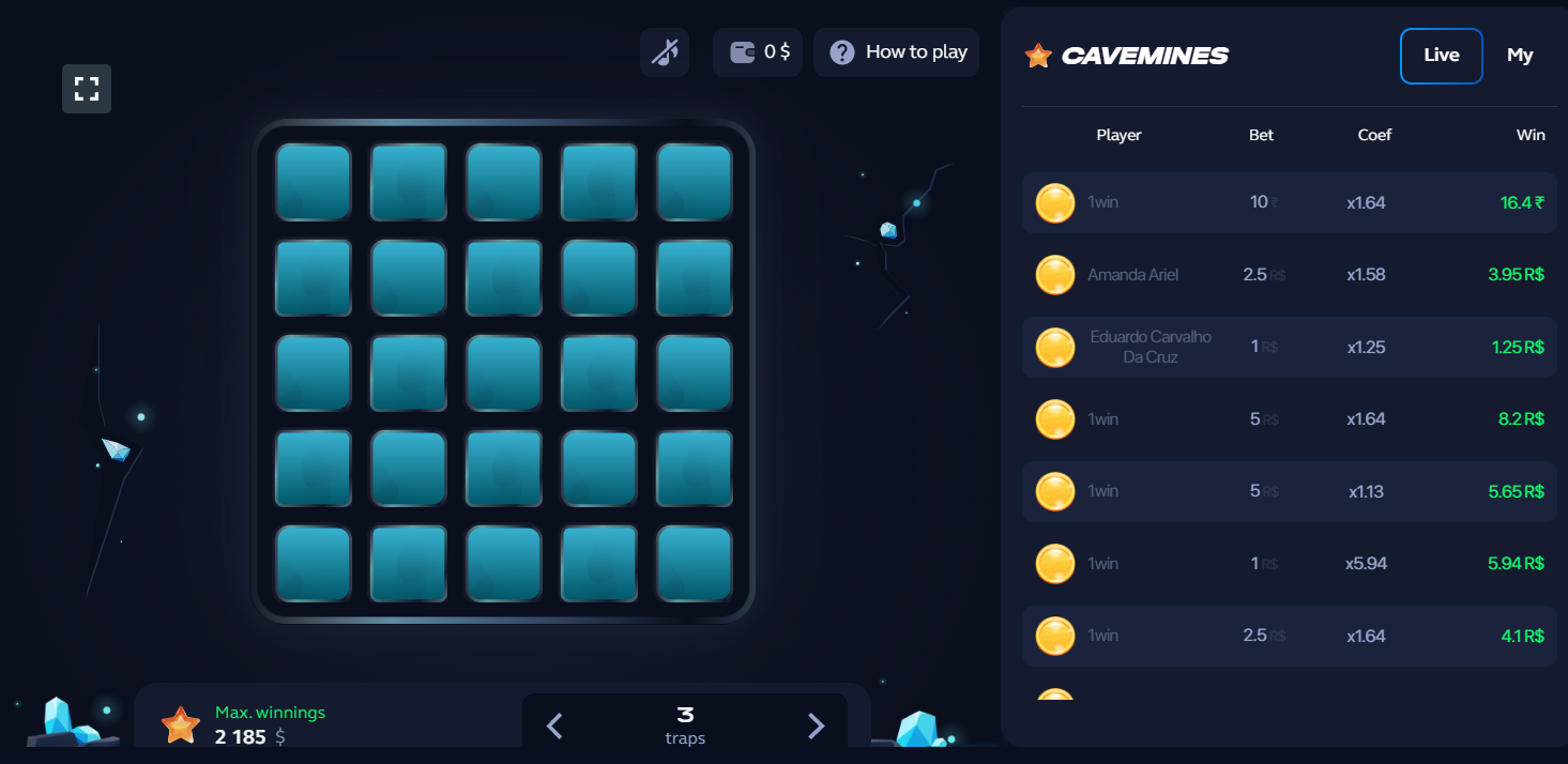 1win Mines Strategy