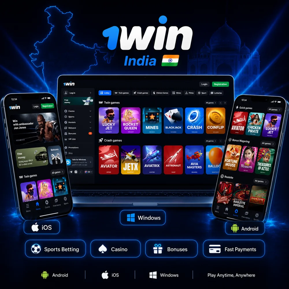 1win app download India