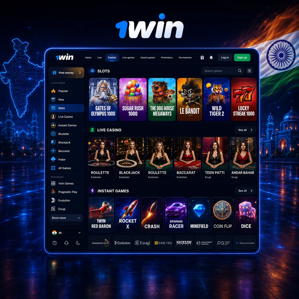 1win casino India